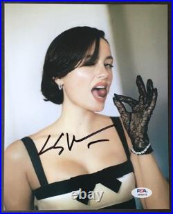 CHASE SUI WONDERS SIGNED 8x10 PHOTO PSA DNA AUTOGRAPH PHOTOSHOOT CHERRY