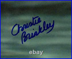 CHRISTIE BRINKLEY SIGNED AUTOGRAPHED 11x14 PHOTO VACATION RARE BECKETT BAS