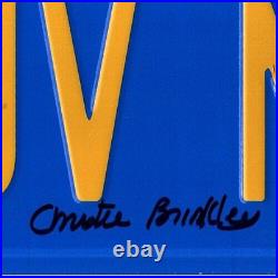CHRISTIE BRINKLEY Signed Vacation LUV ME License Plate BAS #BF59730