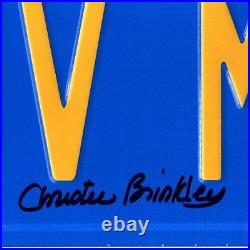 CHRISTIE BRINKLEY Signed Vacation LUV ME License Plate BAS #BF59731