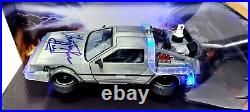 CHRISTOPHER LLOYD Signed BACK TO THE FUTURE 2 124 DeLorean BAS # WK69104