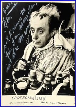 CURT BOIS Autograph Signed PHOTO 4 1/8 x 5 3/4 Wings of Desire CASABLANCA