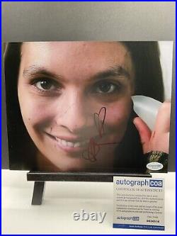 Caitlin Stasey Smile signed photo ACOA autograph Laura Weaver auto 8x10 horror