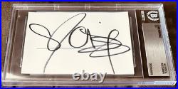 Cameron Diaz signed cut signature BAS BGS slab Charlie's Angels Shrek The Mask