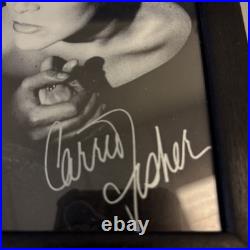 Carrie Fisher Star Wars Princess Leia Autographed Signed 5x7