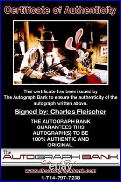 Charles Fleischer authentic signed 10x15 photo CERT Autographed A00261