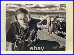 Charlie Hunnam Sons of Anarchy Signed Autographed Photo Authentic 8X10 COA