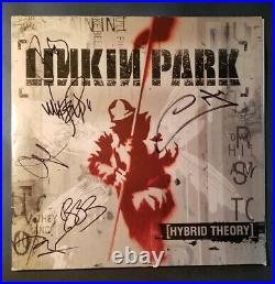 Chester Bennington Linkin Park Band Signed Autograph Album Hybrid Theory PSA/DNA