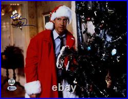 Chevy Chase Autographed 11x14 Christmas Vacation Photo Beckett BAS COA