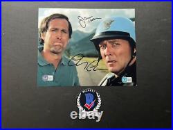 Chevy Chase &James Keach autographed signed Vacation 8x10 photo Beckett BAS coa
