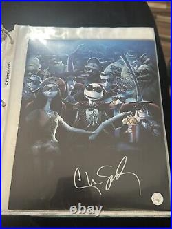 Chris Sarandon Jack Skellington autographed 8x10 photo with COA