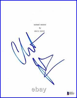 Christian Bale Autograph Batman Begins Signed Movie Script Beckett Bas Coa