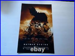 Christian Bale Autographed Batman Begins Dark Knight 11x17 Photo 3