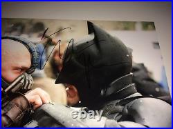 Christian Bale Signed 11 X 14 The Dark Knight IN PERSON Autograph JSA COA