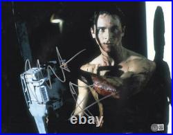 Christian Bale Signed 11x14 Photo American Psycho Authentic Autograph Beckett U