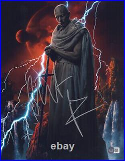 Christian Bale Signed Autograph 11x14 Thor Love And Thunder Photo Bas Beckett