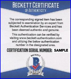 Christian Bale Signed Autograph 12x18 Photo American Psycho Iconic Beckett BAS B