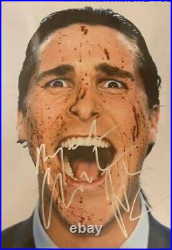 Christian Bale signed autographed 8x10 photo American Psycho