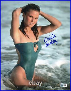 Christie Brinkley Signed Autograph Vacation 11x14 Photo Beckett Bas