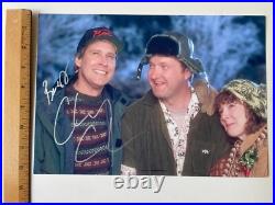Christmas Vacation Chevy Chase Hand Signed Autograph 8 x 12 Photo With COA