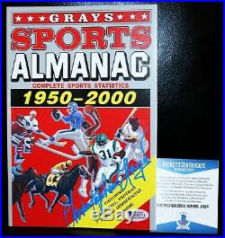Christopher Lloyd signed Grays Sports Almanac Back to the Future 2 PSA Beckett