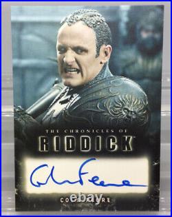 Chronicles of Riddick Autograph 6 Card Set Diesel, Newton, Urban, Davalos, Dench
