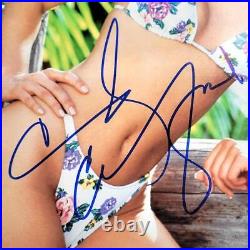 Cindy Crawford signed 11x14 photo autograph Beckett BAS Holo