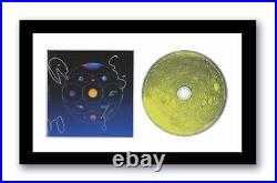 Coldplay Autograph Signed 7x12 Framed CD Music Of The Spheres Chris Martin ACOA