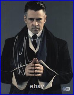 Colin Farrell Signed 11x14 Photo Fantastic Beasts Authentic Autograph Beckett 3