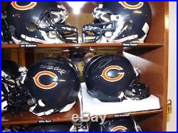 Collection of Entire 1985 Chicago Bears Autographed Mini Helmets