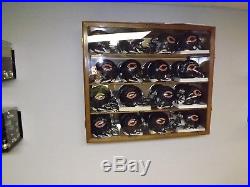 Collection of Entire 1985 Chicago Bears Autographed Mini Helmets