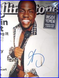 Comedy All Star? KEVIN HART? Autographed 11x14 Rolling Stone Cover JSA
