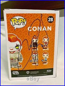 Conan as Pennywise 2019 SDCC Funko Pop (28) signed / autographed