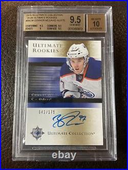 Connor Mcdavid 2015-16 Ultimate Collection Rookie Auto /175 Bgs 9.5/10