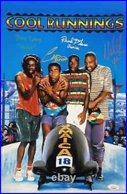 Cool Runnings Cast Signed 12x18 Photo Authentic Autograph Jsa Witness Coa