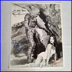 Creature From The Black Lagoon 11X14 Browning Adams & Chapman Signed Photo withCOA
