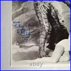 Creature From The Black Lagoon 11X14 Browning Adams & Chapman Signed Photo withCOA