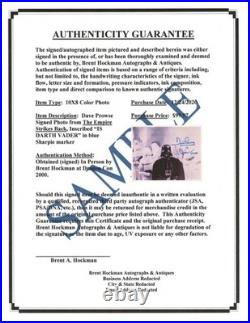 Creature From The Black Lagoon 11X14 Browning Adams & Chapman Signed Photo withCOA