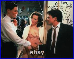 Crispin Hellion Glover Signed Autograph 8x10 Photo George Mcfly Bttf Rare