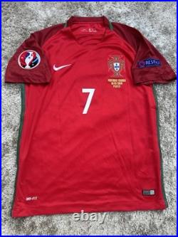 Cristiano Ronaldo signed Portugal euro winners 2016 jersey, Beckett COA
