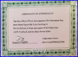 Cuba Gooding Jr. Signed Autographed Photo 8X10 COA AUTHENTIC JERRY MAGUIRE