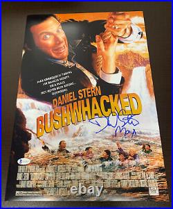 DANIEL STERN SIGNED AUTOGRAPH 12x18 BUSHWHACKED PHOTO POSTER BECKETT BAS