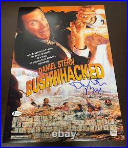 DANIEL STERN SIGNED AUTOGRAPH 12x18 BUSHWHACKED PHOTO POSTER BECKETT BAS 2