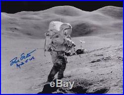 DAVE SCOTT APOLLO 15 MOON WALKER -SWANN HILLS EVA- SIGNED 8x10 PHOTO NASA W-COA