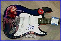 DAVID DAVE GROHL SIGNED FOO FIGHTERS CUSTOM RARE F/S ELECTRIC GUITAR WithPROOF BAS