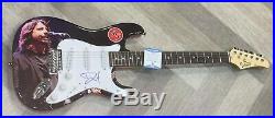 DAVID DAVE GROHL SIGNED FOO FIGHTERS CUSTOM RARE F/S ELECTRIC GUITAR WithPROOF BAS