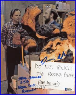 DENNIS MUREN STEVE GAWLEY SIGNED AUTOGRAPHED 8x10 PHOTO STAR WARS BECKETT BAS