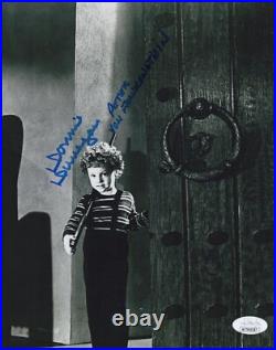 DONNIE DUNAGAN Signed SON OF FRANKENSTEIN 8x10 Photo Autograph JSA COA CERT