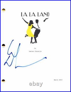 Damien Chazelle Signed Autograph La La Land Full Movie Script with Emma Stone