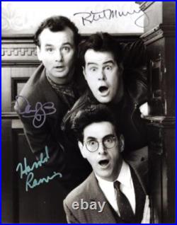 Dan Aykroyd Bill Murray Ramis autographed 11x14 Photo signed Picture and COA